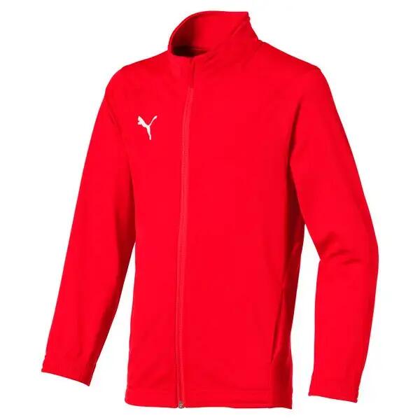Púma Jacket Leanaí Jr Liga Poly Jacket Core Red
