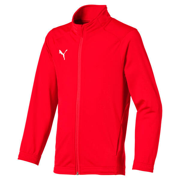 Puma Jr Liga Poly Jacket Core 152 - Sportowa kurtka dziecięca