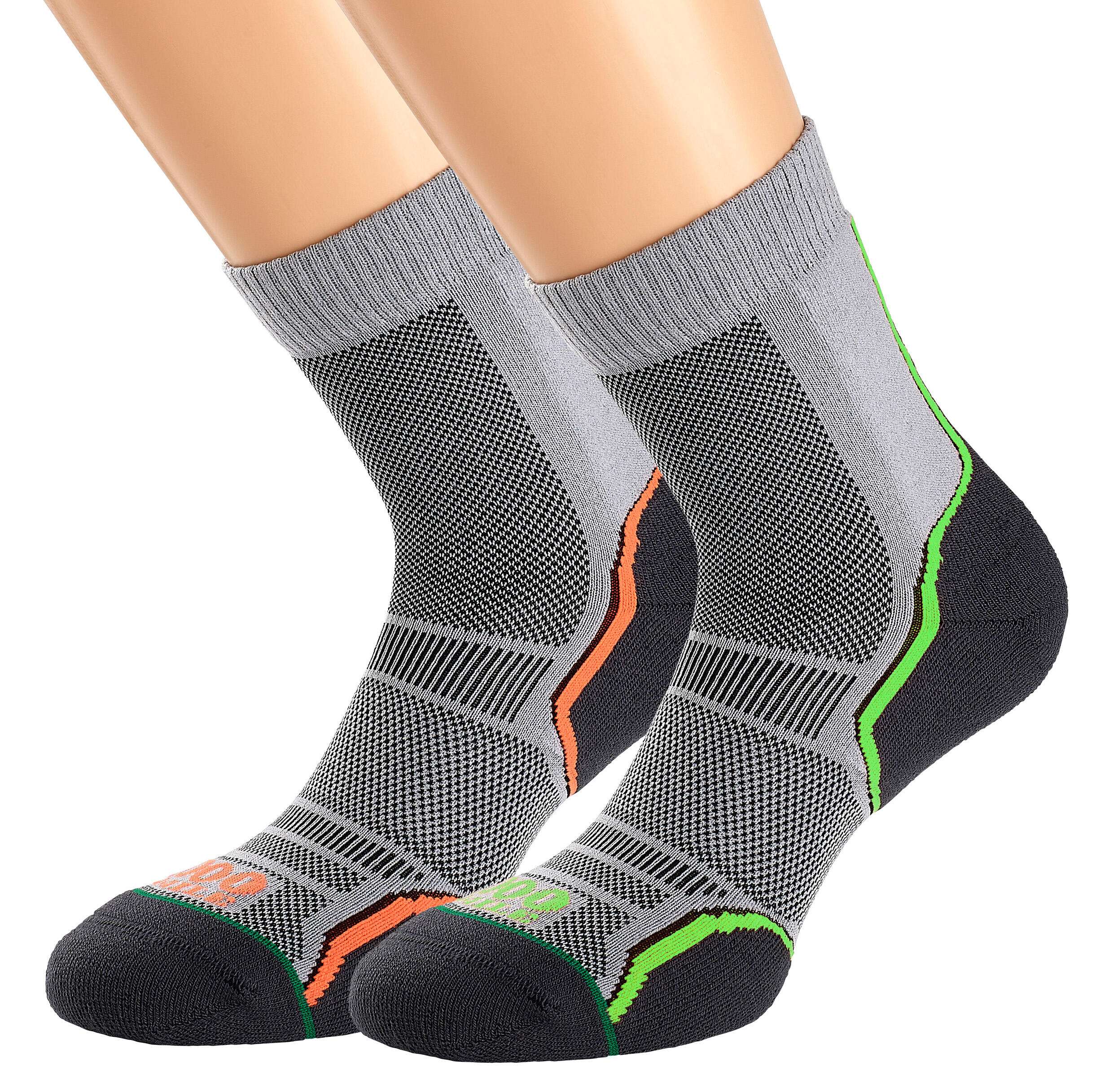 1000 Mile 2265 Trail Sock Twin Pack 1/2