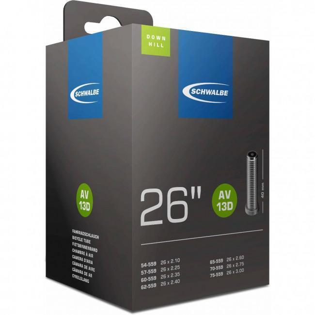 Camera d'aria Schwalbe 26x2,10-3,00 Downhill valve standard
