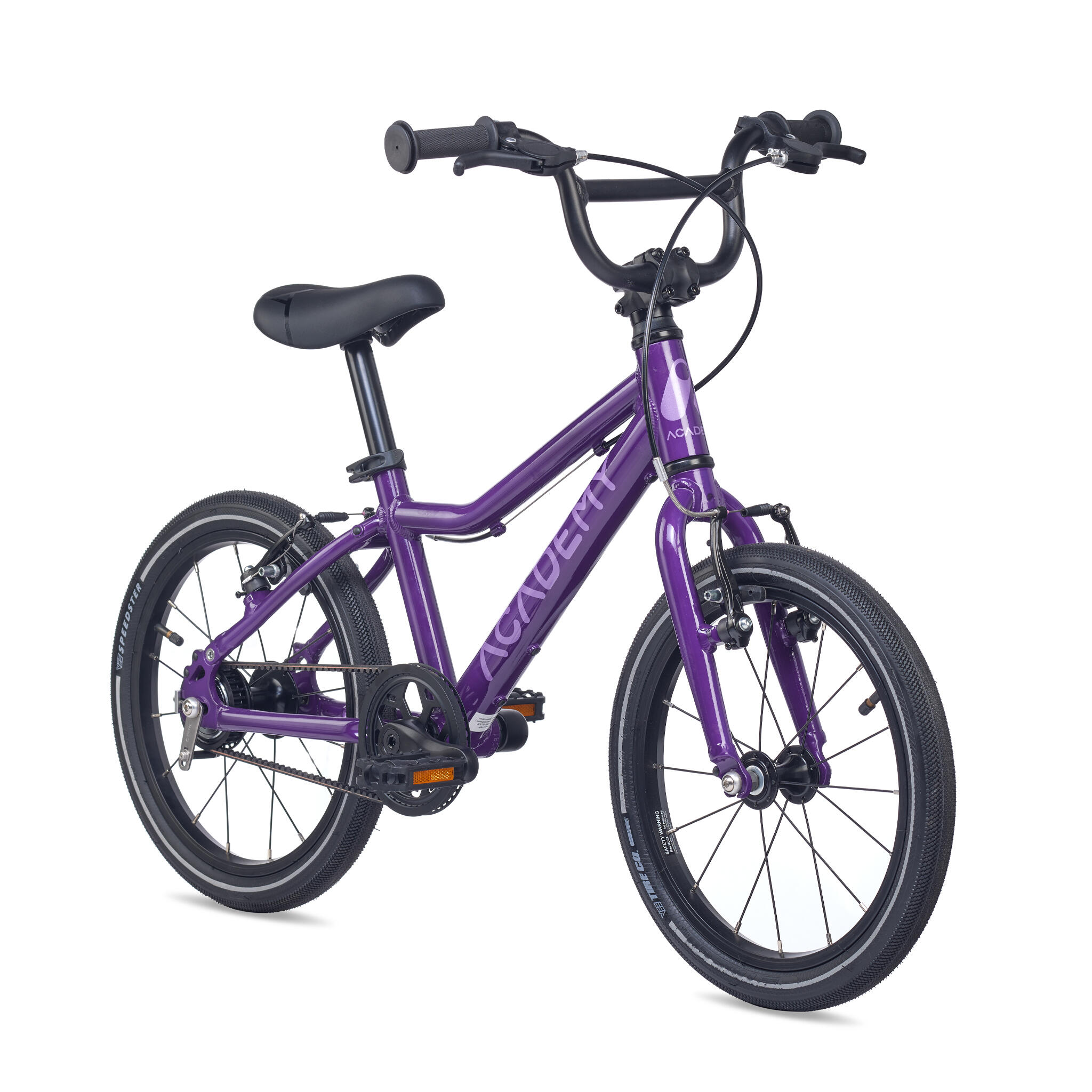 CINTURÓN ACADEMY GRADE 3 - Bicicleta infantil de 16 pulgadas morado 2/4