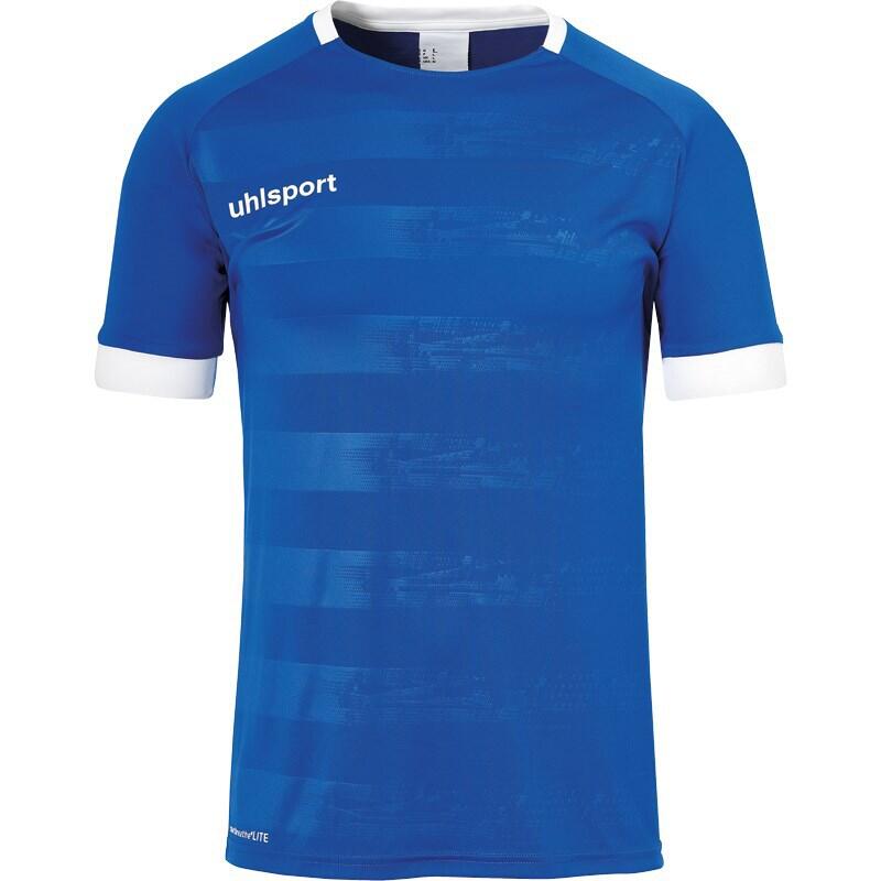 Uhlsport - Maillot Uhlsport Division 2.0 - Maillot Manches Courtes - Blanc|bleu - 4 À 6 Ans - Decathlon