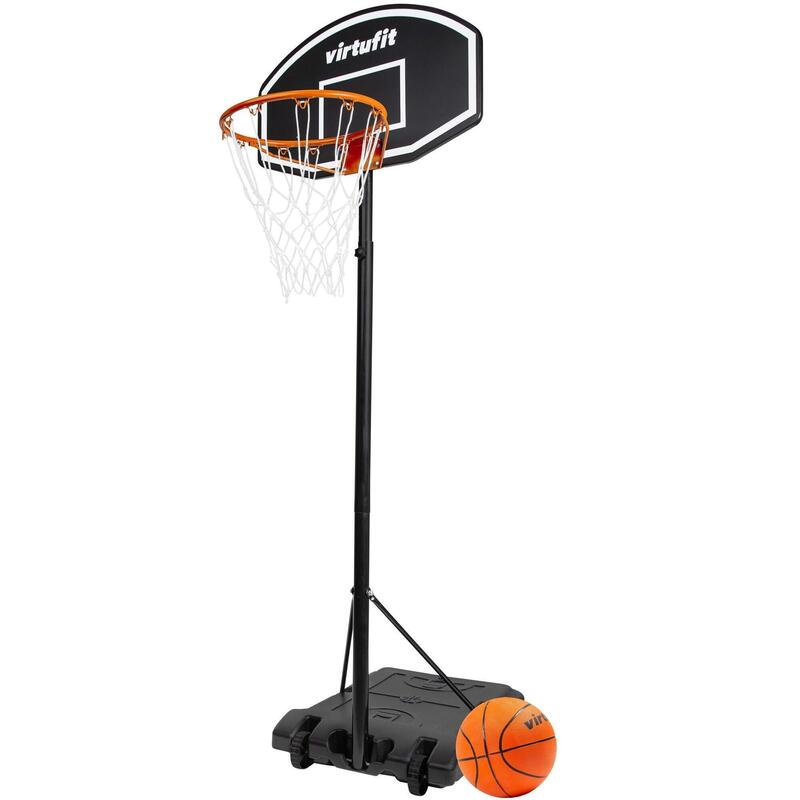Basketballkorb auf Ständer mit einfacher Einstellung 1.7m bis 2.15m VirtuFit