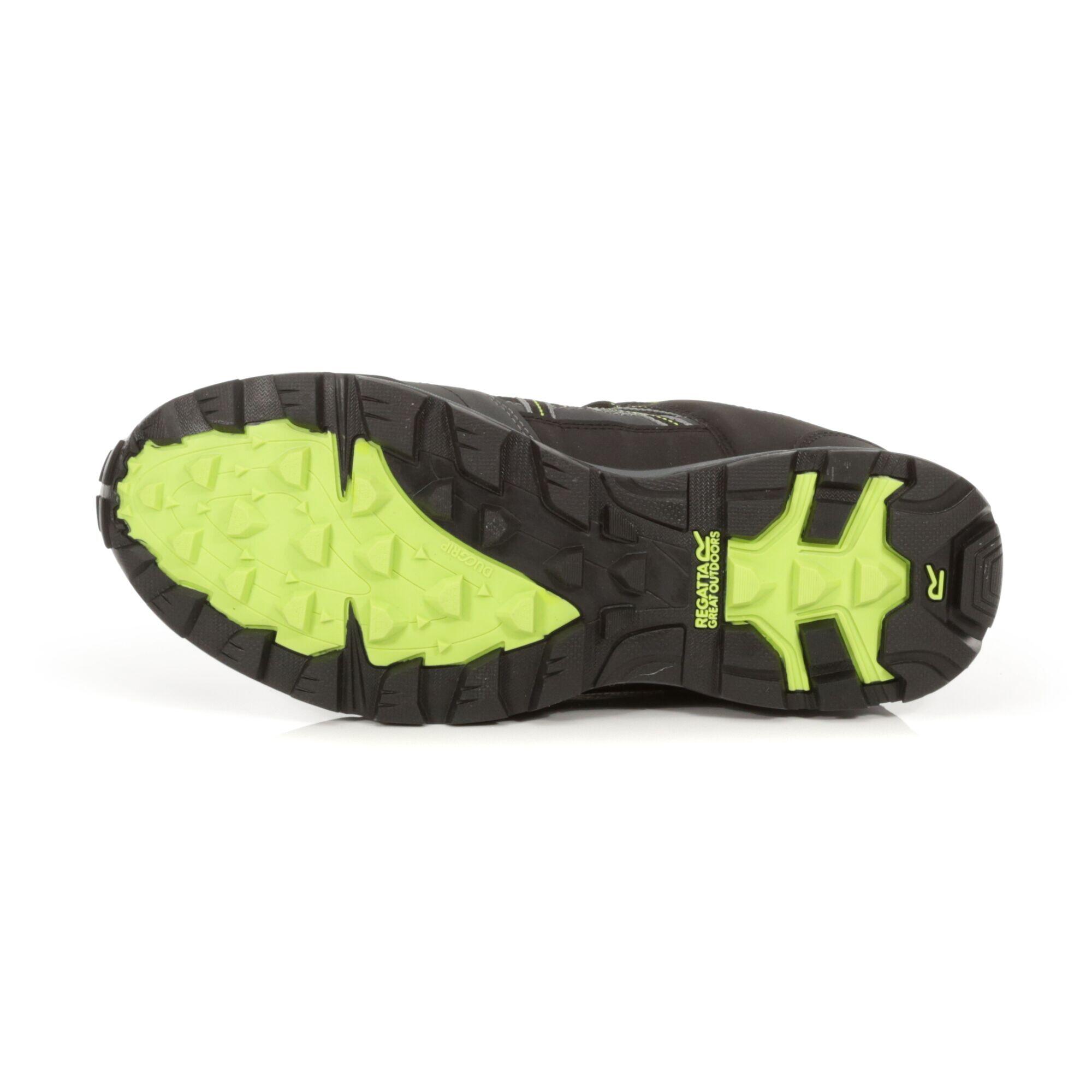 Samaris II Men's Hiking Shoes - Black/Light Green 2/3