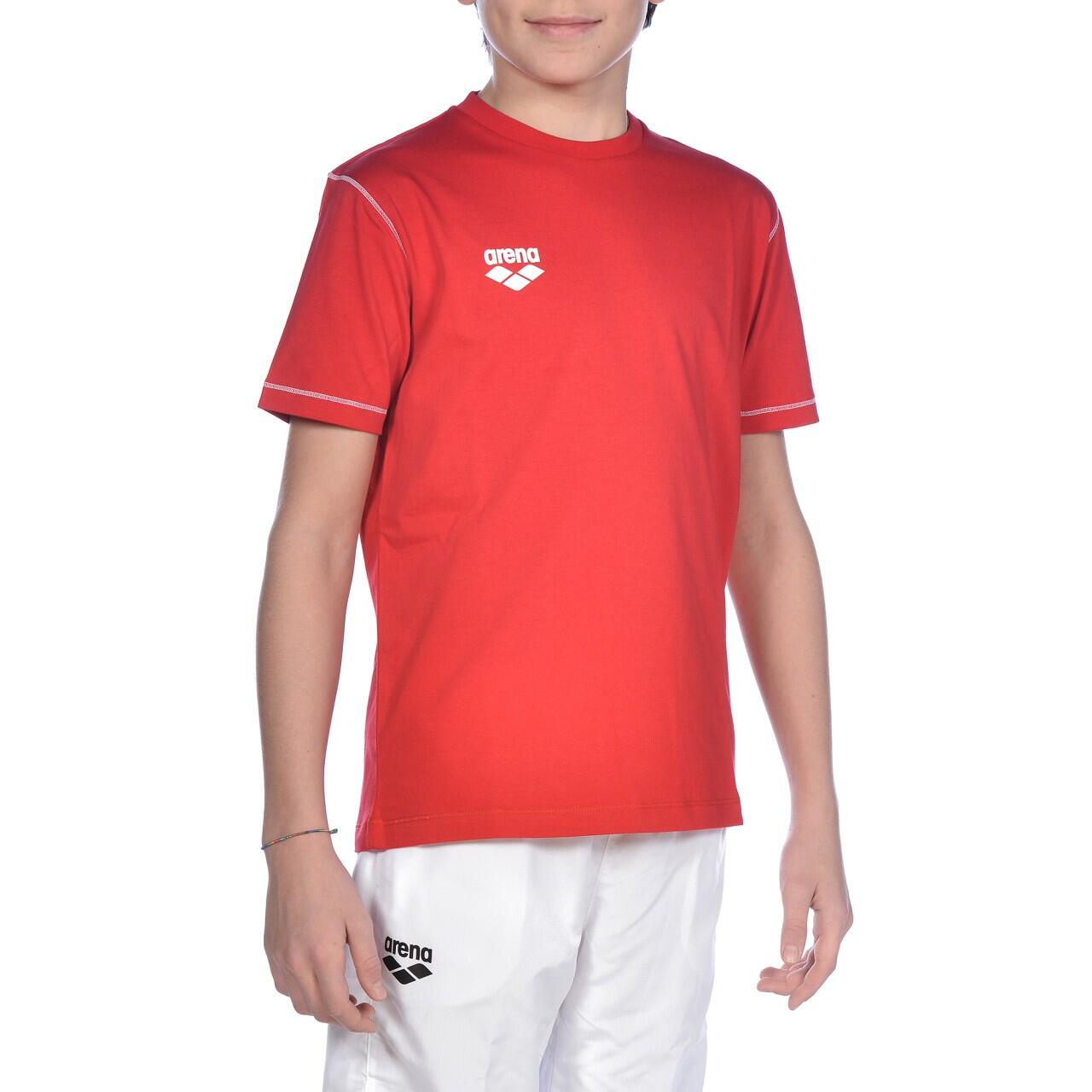Camiseta esportiva Arena Team Line Ss Tee junior 4/5