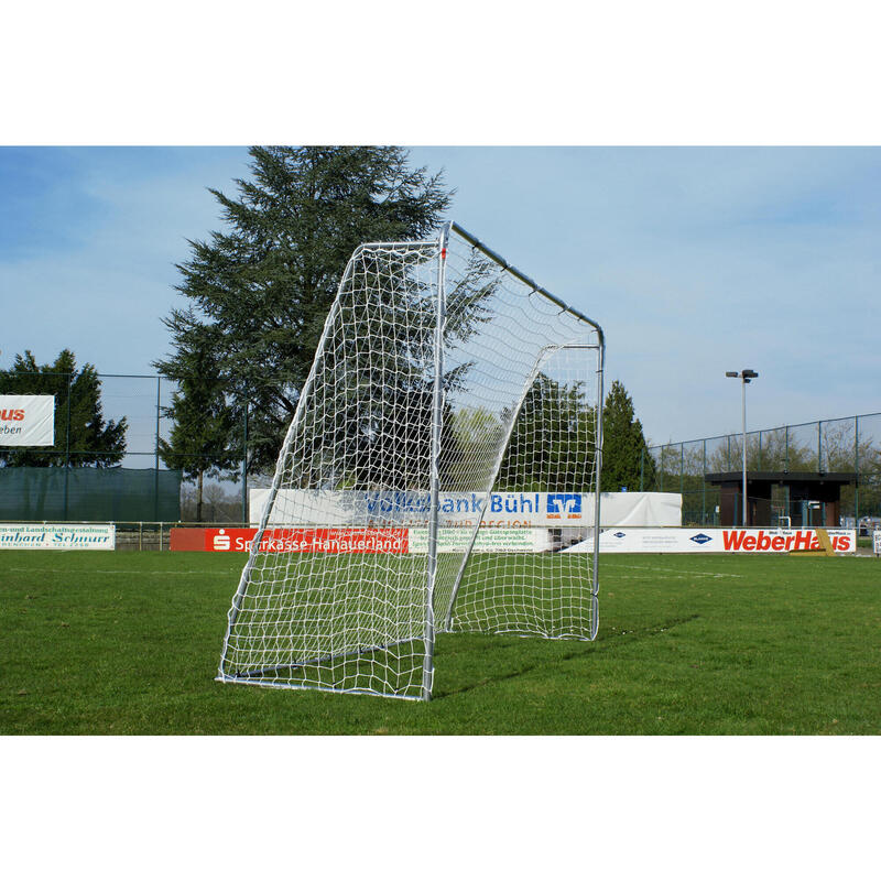 Portería de fútbol de acero de 3m x 2m - ¡Se puede instalar todo el año!