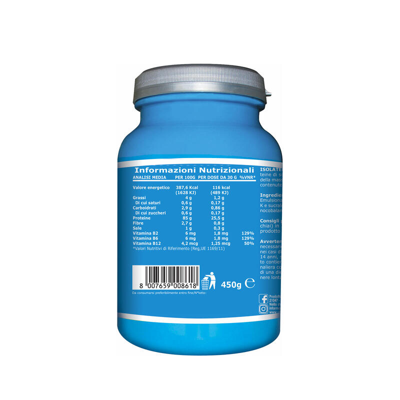 Integratore alimentare - ISOLATED SOYA PROTEIN CACO - 450g