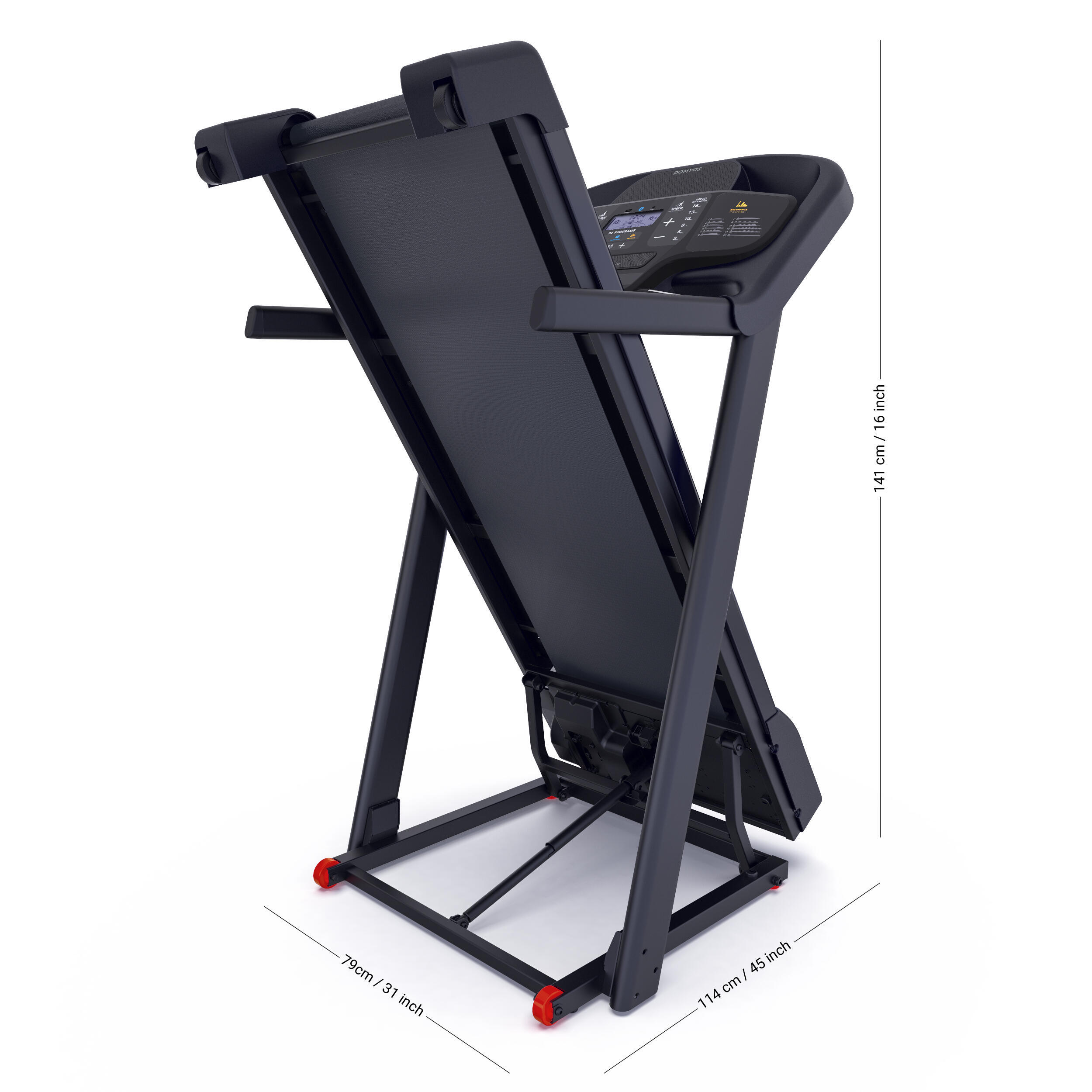 Segunda Vida - Passadeira de Corrida T540C Conectada, 16 km/h, 45x125 cm - Bom 4/5