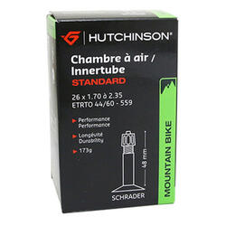 CHAMBRE A AIR VELO 26 x 1.70-2.35 HUTCHINSON VALVE STANDARD 48mm 173g
