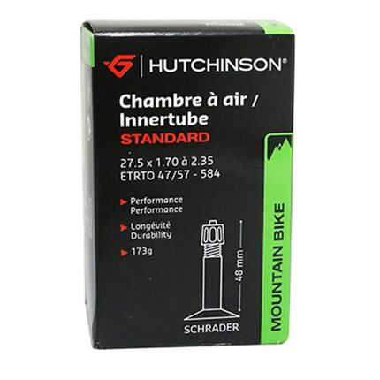 Hutchinson Schlauch Standard 27.5" 27.5x1.70-2.35" Schrader-Ventil 48 mm