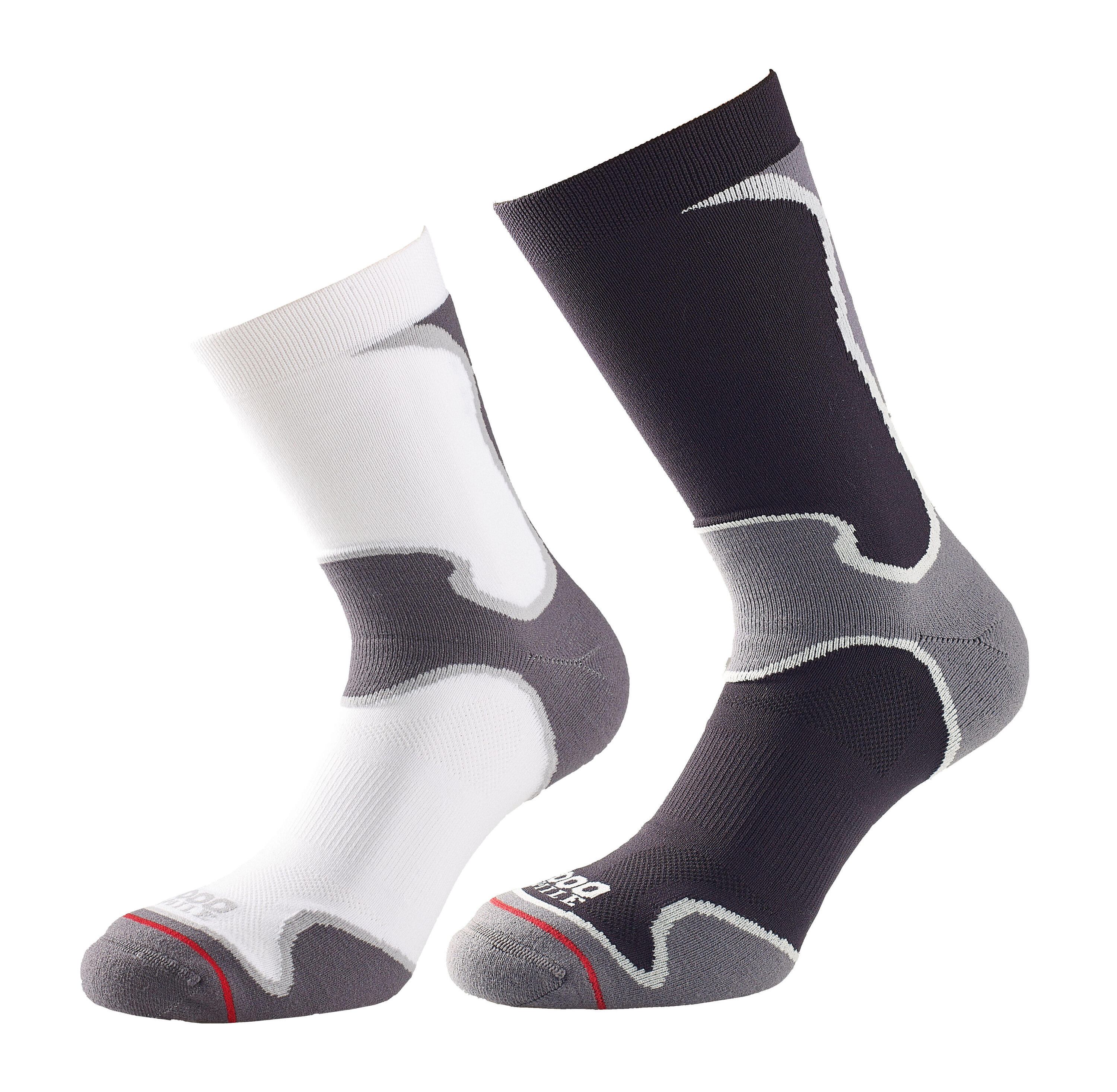 1000 Mile 2029 Double Layer White Fusion Sock 2/3