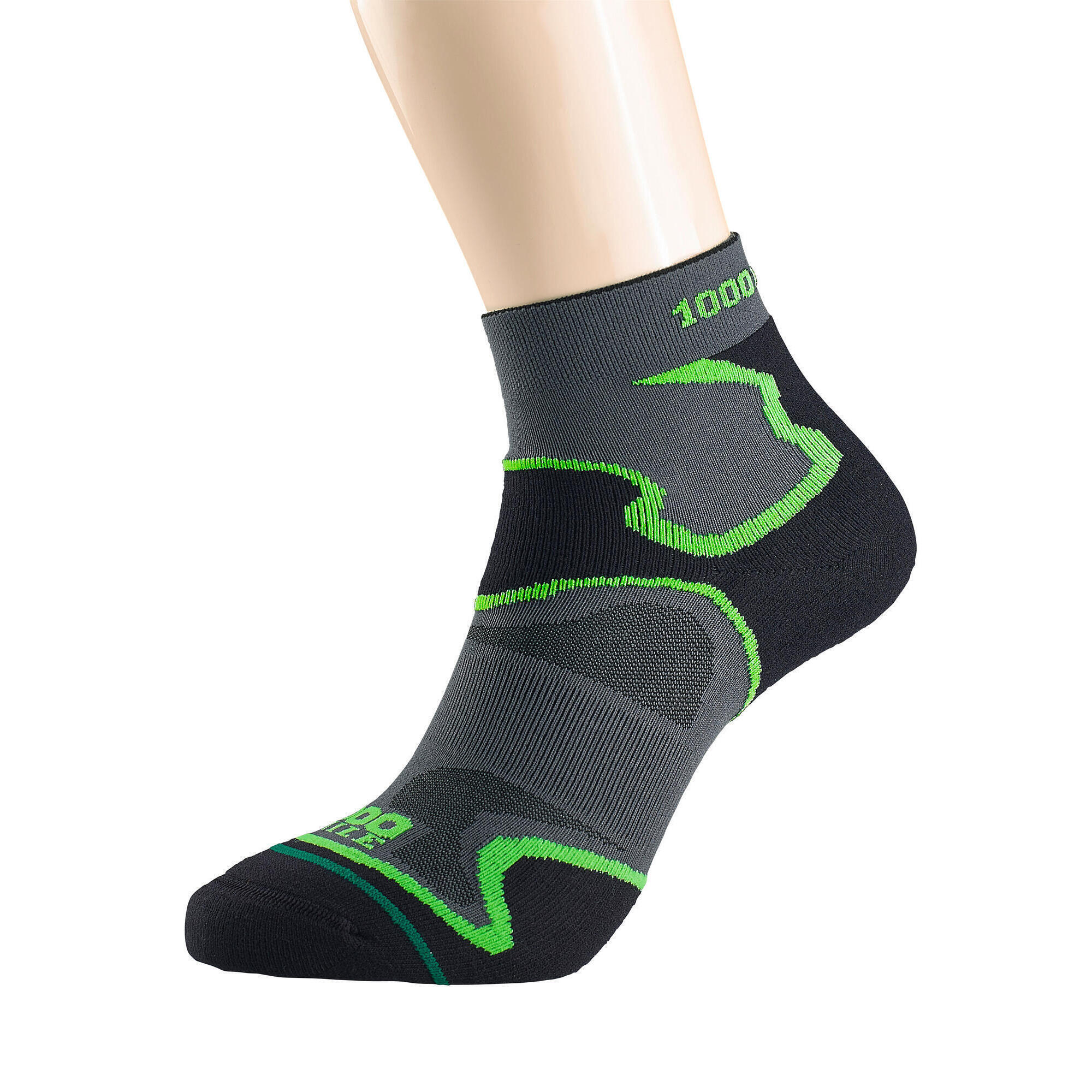 1000 Mile 2026 Double Layer Fusion Anklet Sock 1/3