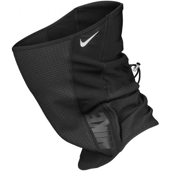NIKE MENS (HYPERSTORM ) THERMA FIT FLEECE NECK WARMER BLACK