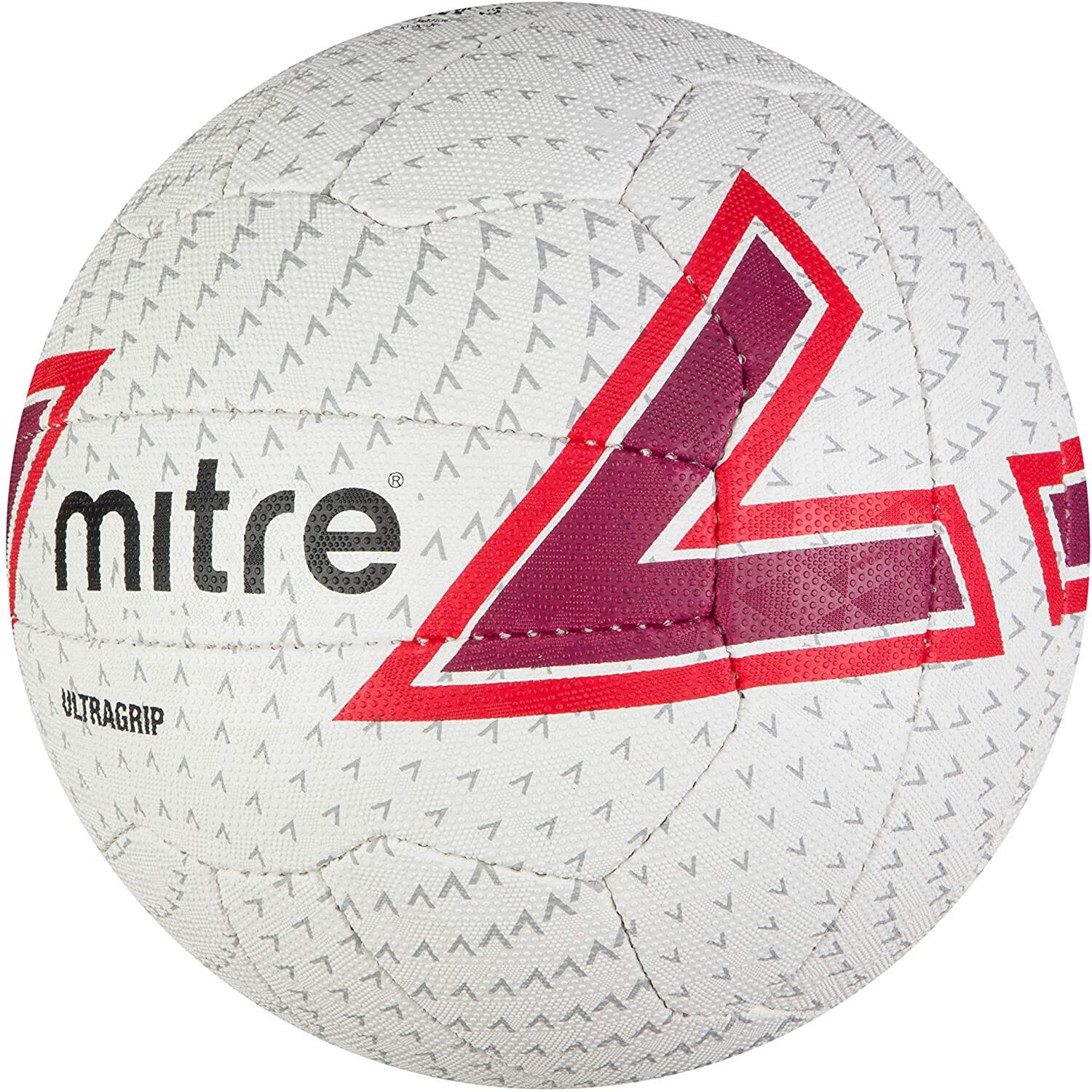 MITRE ULTRAGRIP 18 PANEL NETBALL F18P SIZE 5 3/4