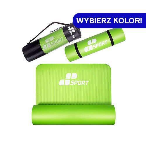 Akcesoria treningowe Mp Sport NBR Yoga Mat Green