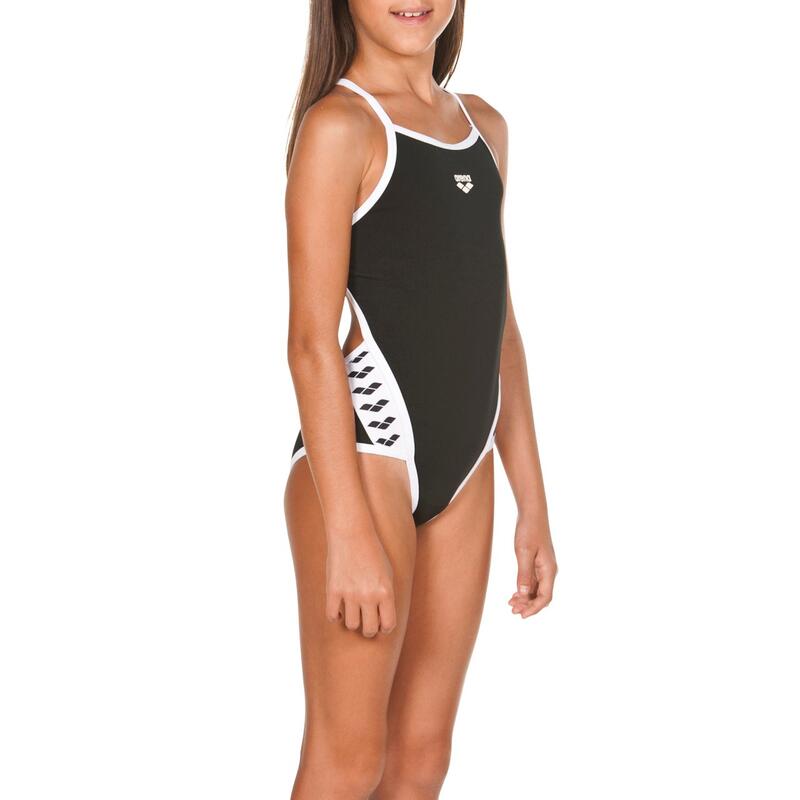 G TEAM STRIPE JR SUPER FLY BACK ONE PIECE [P] 116 (6-7) BLACK