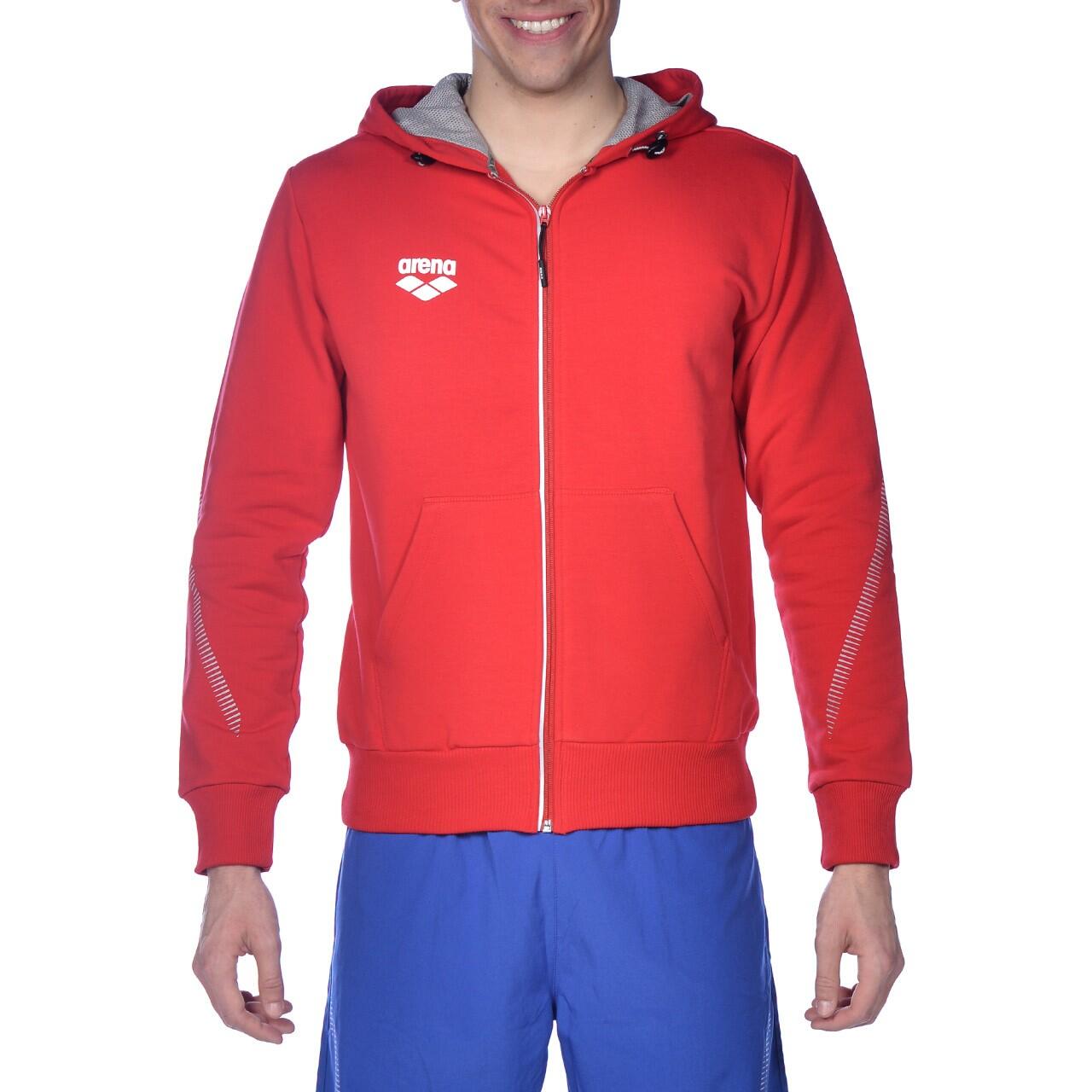 Moletom esportivo Arena Team Line Hooded Jacket 3/6
