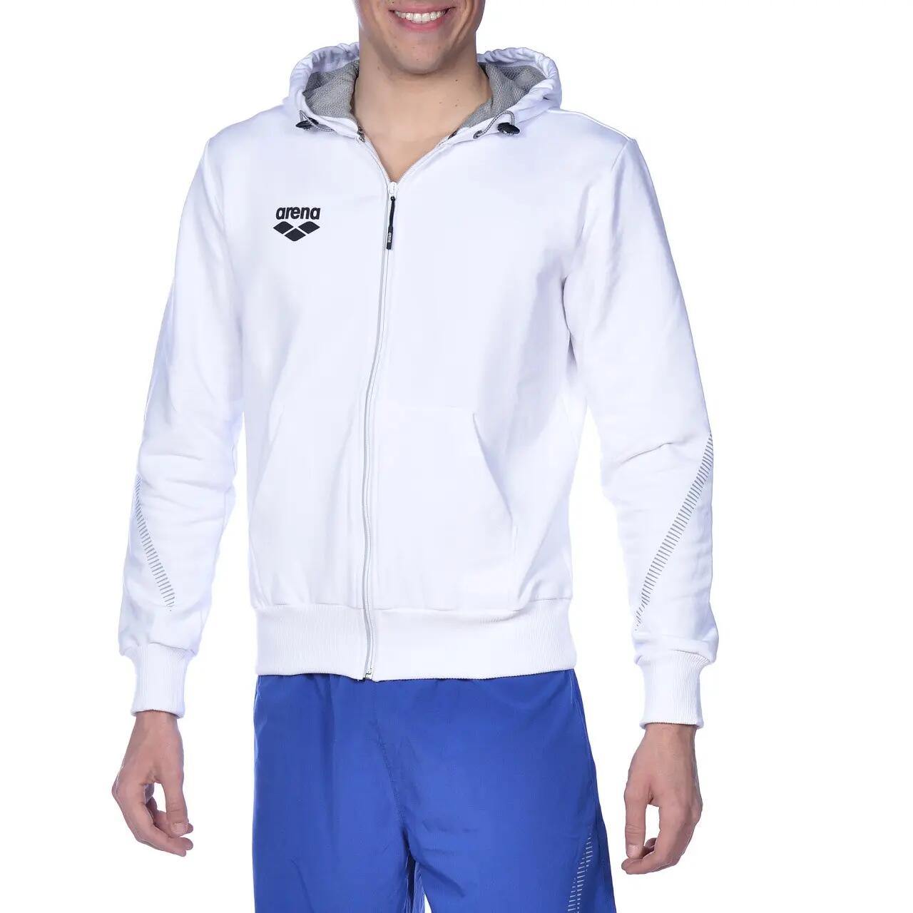 Bluza męska Arena Team Line Hooded Jacker 2/4