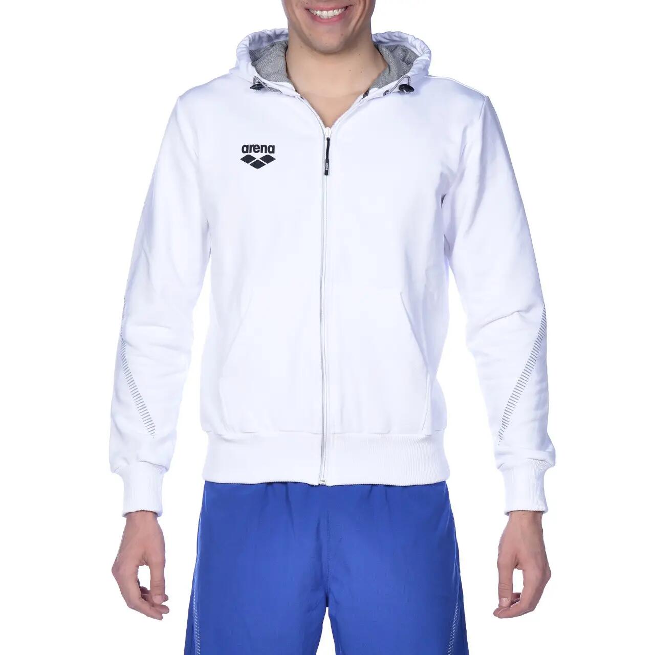 Bluza męska Arena Team Line Hooded Jacker 3/4