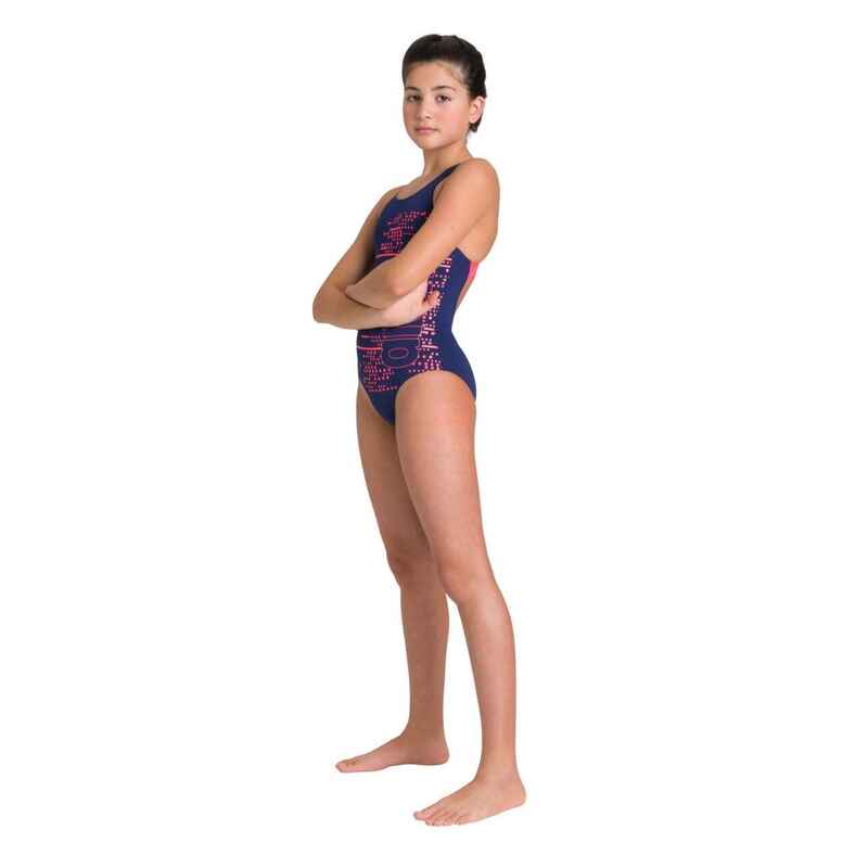 MÄDCHEN BADEANZUG G LITTLE STARS JR V BACK ONE PIECE