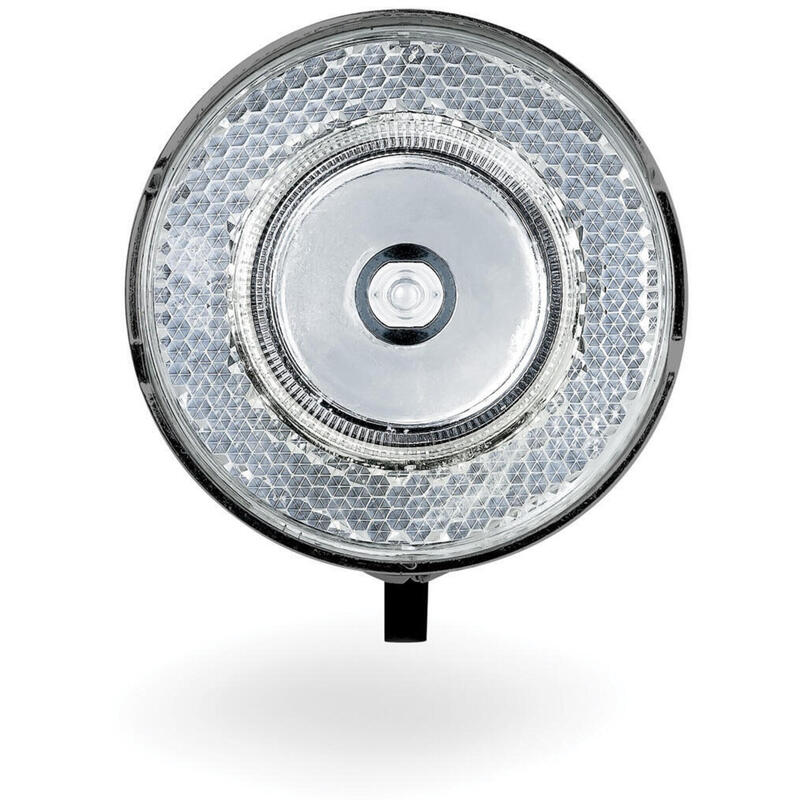 koplamp 706 15 lux batt dark chrome