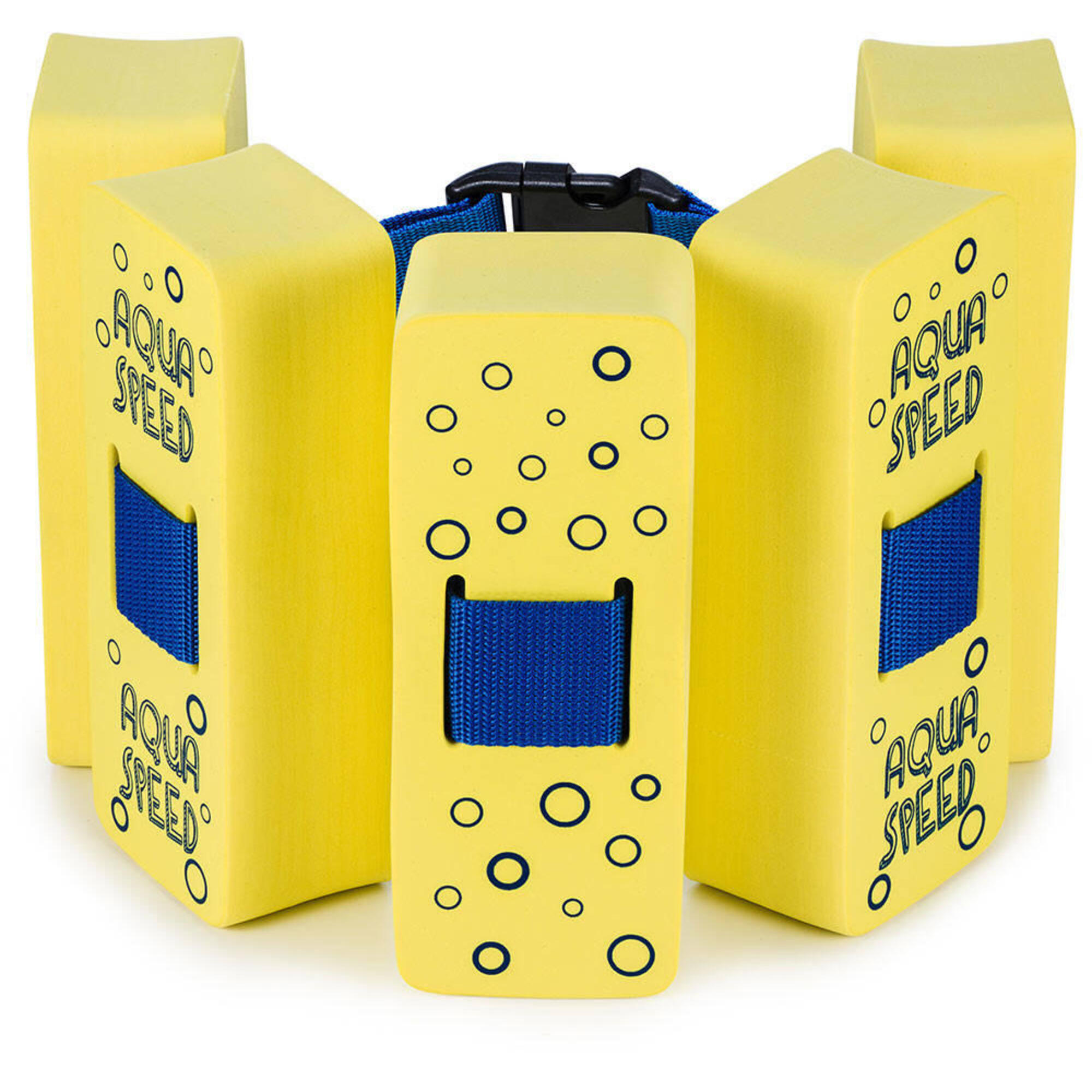Aqua Speed - Ceinture De Déplacement Pour Enfants Aqua-speed Kiddie Ii Octopus - Ceinture De Piscine - Bleu|jaune - No Size - Decathlon