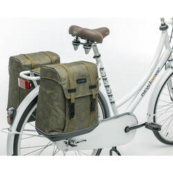 Sac double vélo alba double 34 litres 32 x 35 x 16 cm (2x)