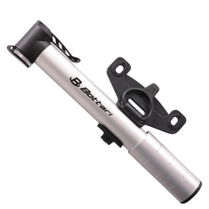 Pompka rowerowa mini APE, srebrna