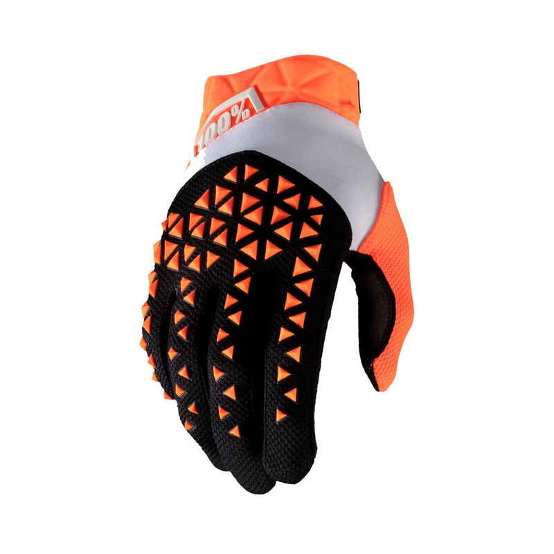 Airmatic Gloves - Orange/Schwarz