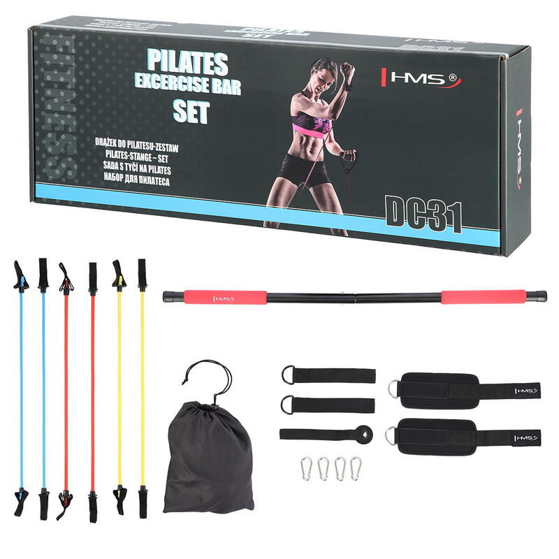 Set met de dc31 HMS pilates bar