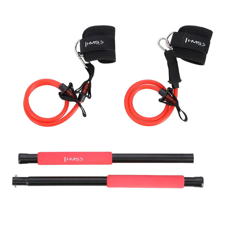 Set met de dc31 HMS pilates bar