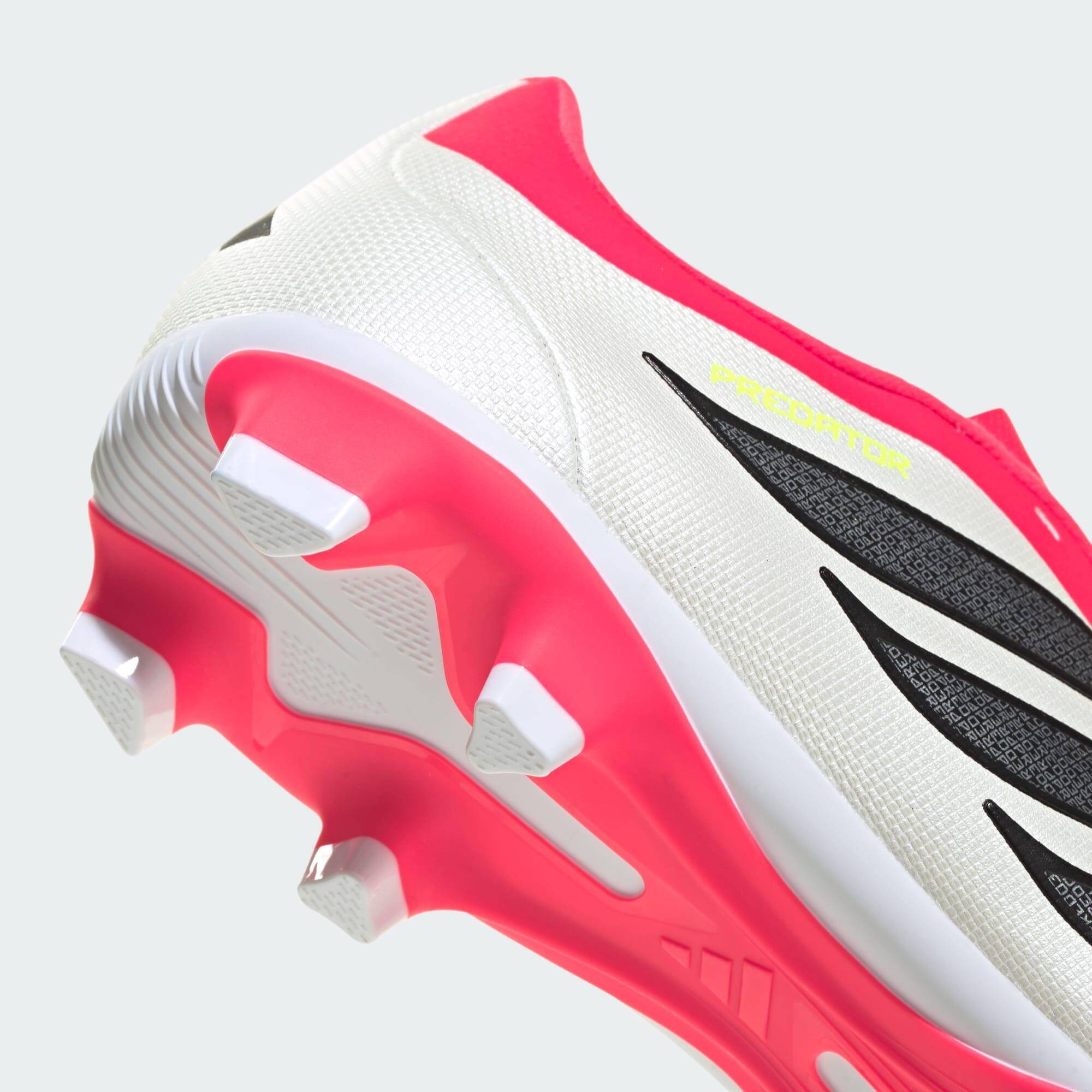 Adidas PREDATOR CLUB FG/MG Unisex Football Shoes Red -  5