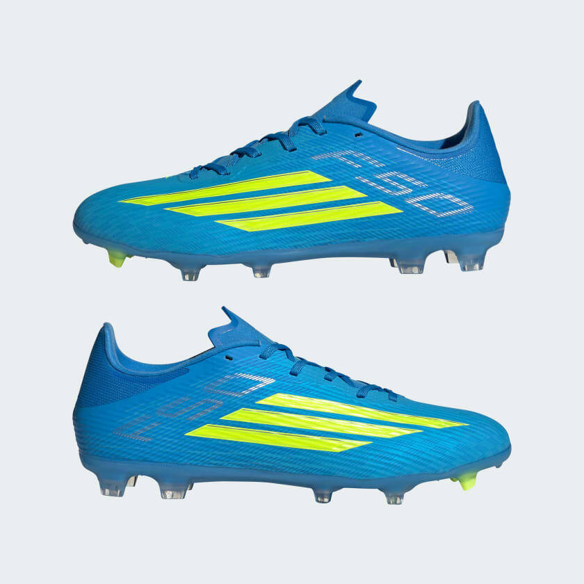 Adidas F50 LEAGUE FG/MG Unisex Football Shoes Blue -  4