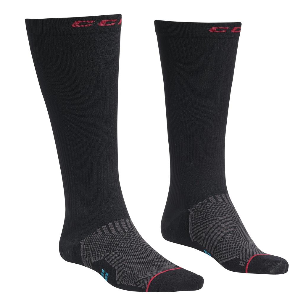 SSPLCMPK CCM Skate Socks Black/red