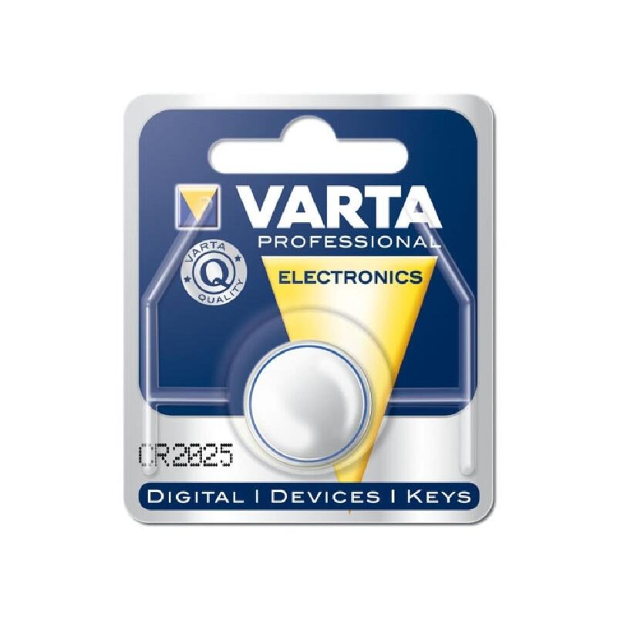 Pile bouton Varta CR2025 Lithium 3V