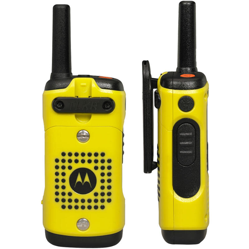 Tragbares PMR-Radio Motorola TLKR T92 H2O IP67 Set mit 2 Stück Gelb