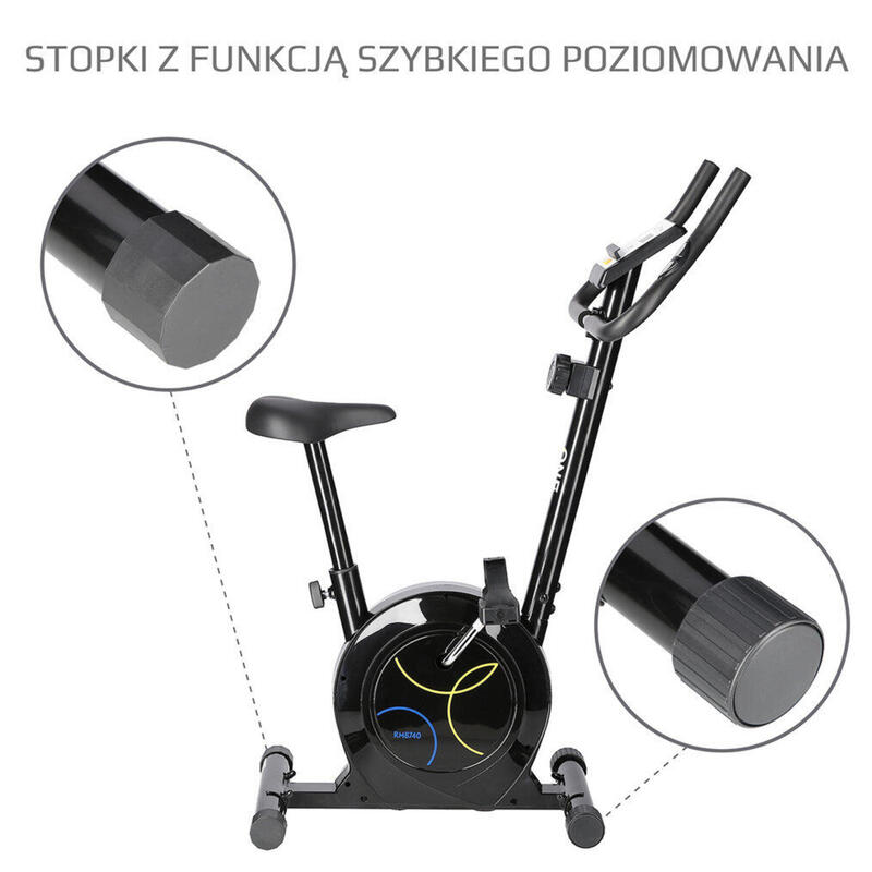 Rower magnetyczny One Fitness RM8740 czarny