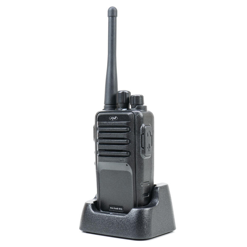 Statie radio portabila profesionala PMR R15 0.5W, 16 canale, 16 PMR, 1200mAh