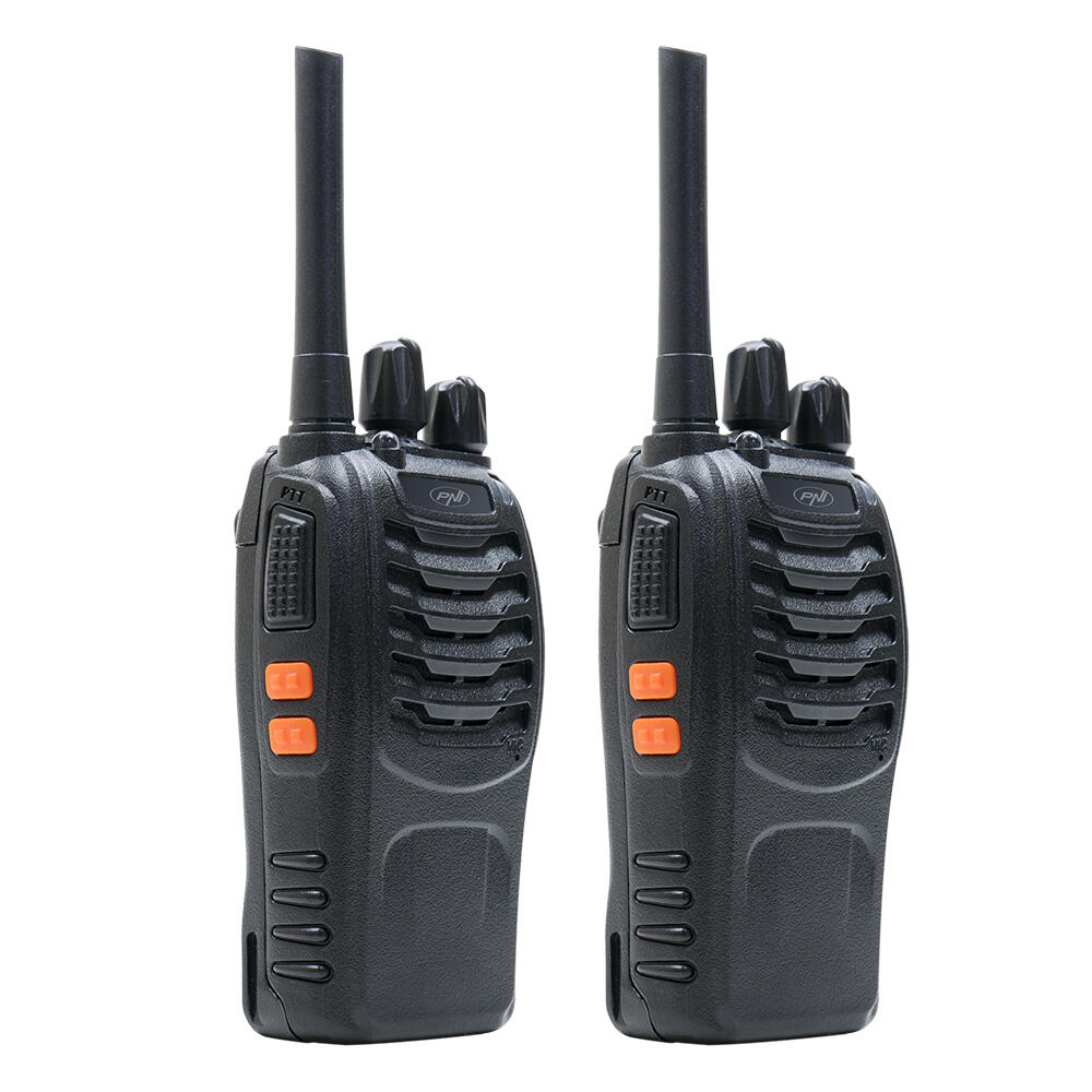 PNI PMR R40 PRO Radio, batterijen, opladers en koptelefoon inbegrepen 3/5