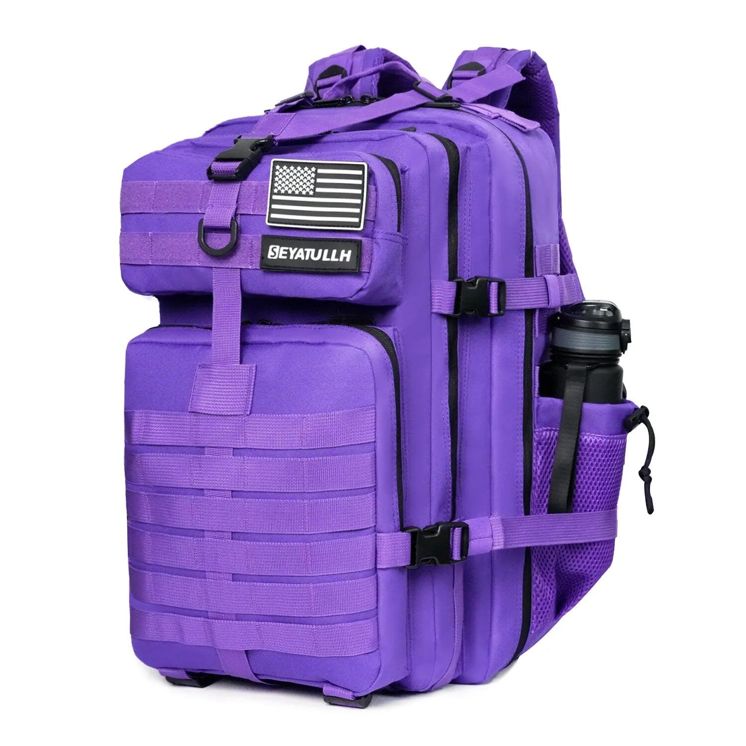 Tactical Backpack with 45L Waterproof Nylon