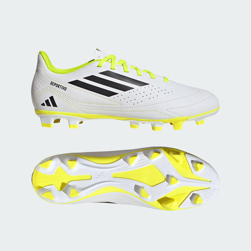 Adidas DEPORTIVO III FxG Men Football Shoes White -  2