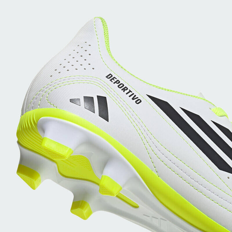 Adidas DEPORTIVO III FxG Men Football Shoes White -  5