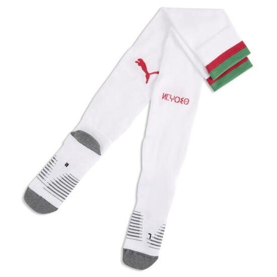 Chaussettes de football rayées Maroc 2026 Homme PUMA