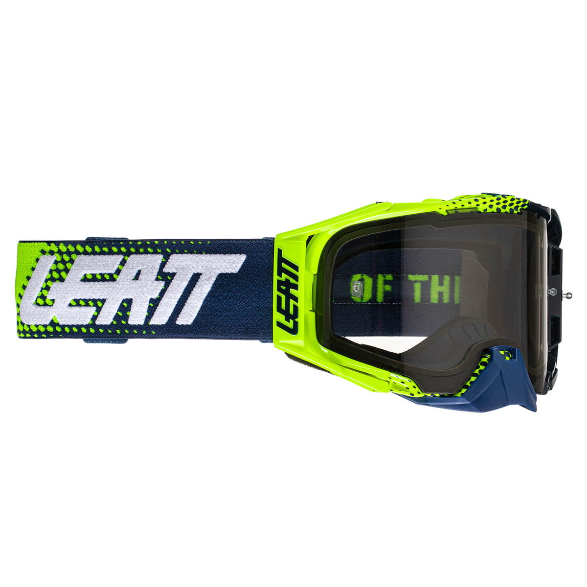 LEATT Lente antivaho para máscara Velocity 6.5 - Verde/Azul claro