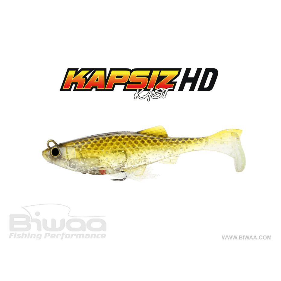 Leurre Souple Biwaa Kapsiz Kast HD 19 cm - 80 g - Ghost Silver Holo 1/1