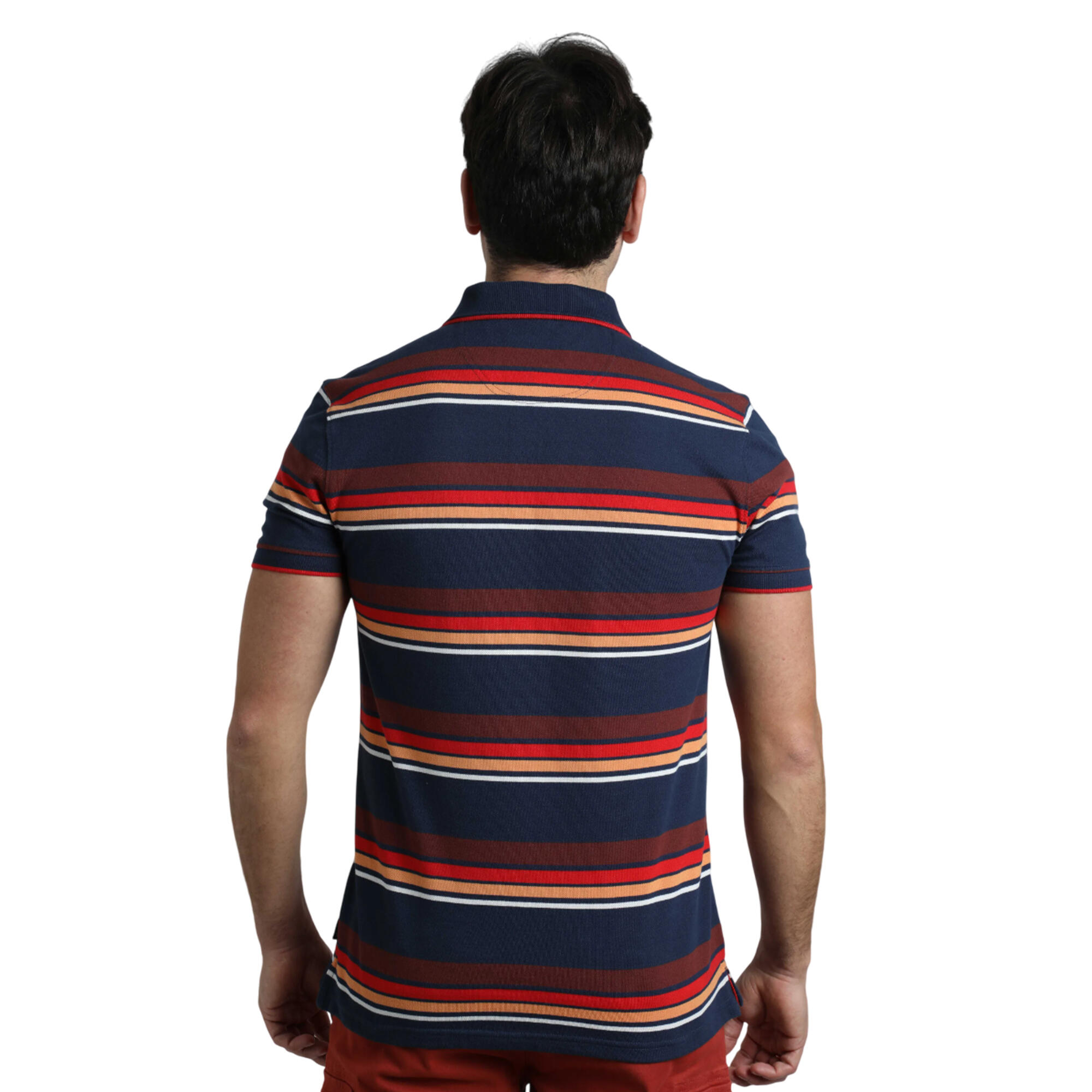 Polo SUNBURY Homme (Bleu Foncé) 4/4