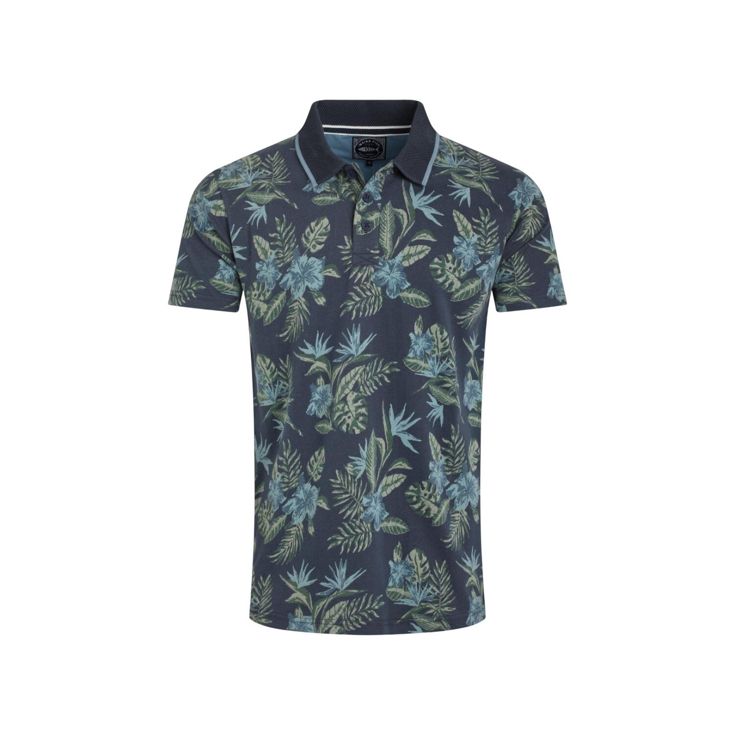 Polo SARAT Homme (Bleu Marine) 2/4