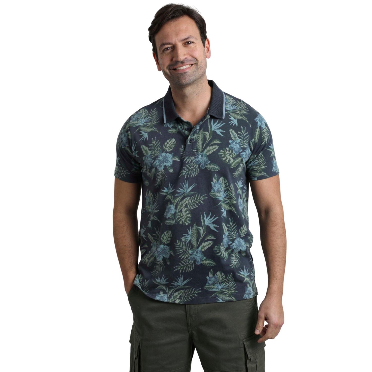 Polo SARAT Homme (Bleu Marine) 4/4