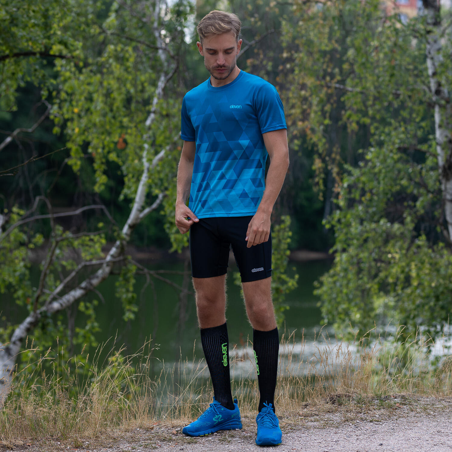 Pánské elastické šortky Eleven Mike 4/5