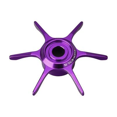 Gomexus – diy aluminum star drag for daiwa reels (purple, 60mm)
